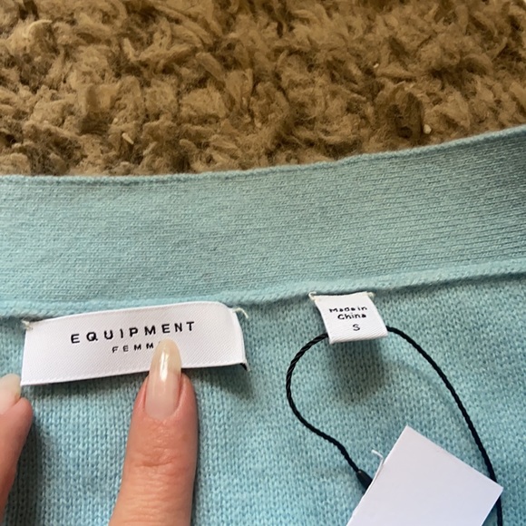 NWT Equipment Daveney Skirt in BabyBlue